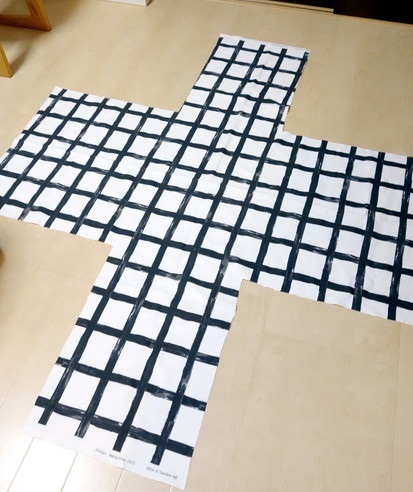 IKEA・DVARGBJORK ドヴェリビョルク 布地・お雛さま収納①