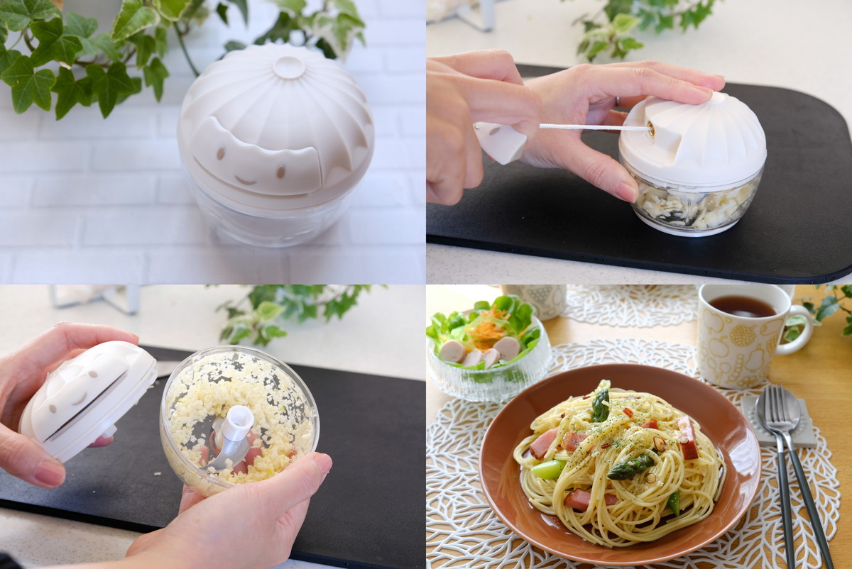 ❿0911ダイソー・ミニハンドル野菜カッタ―