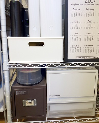 パソコン横収納⑩