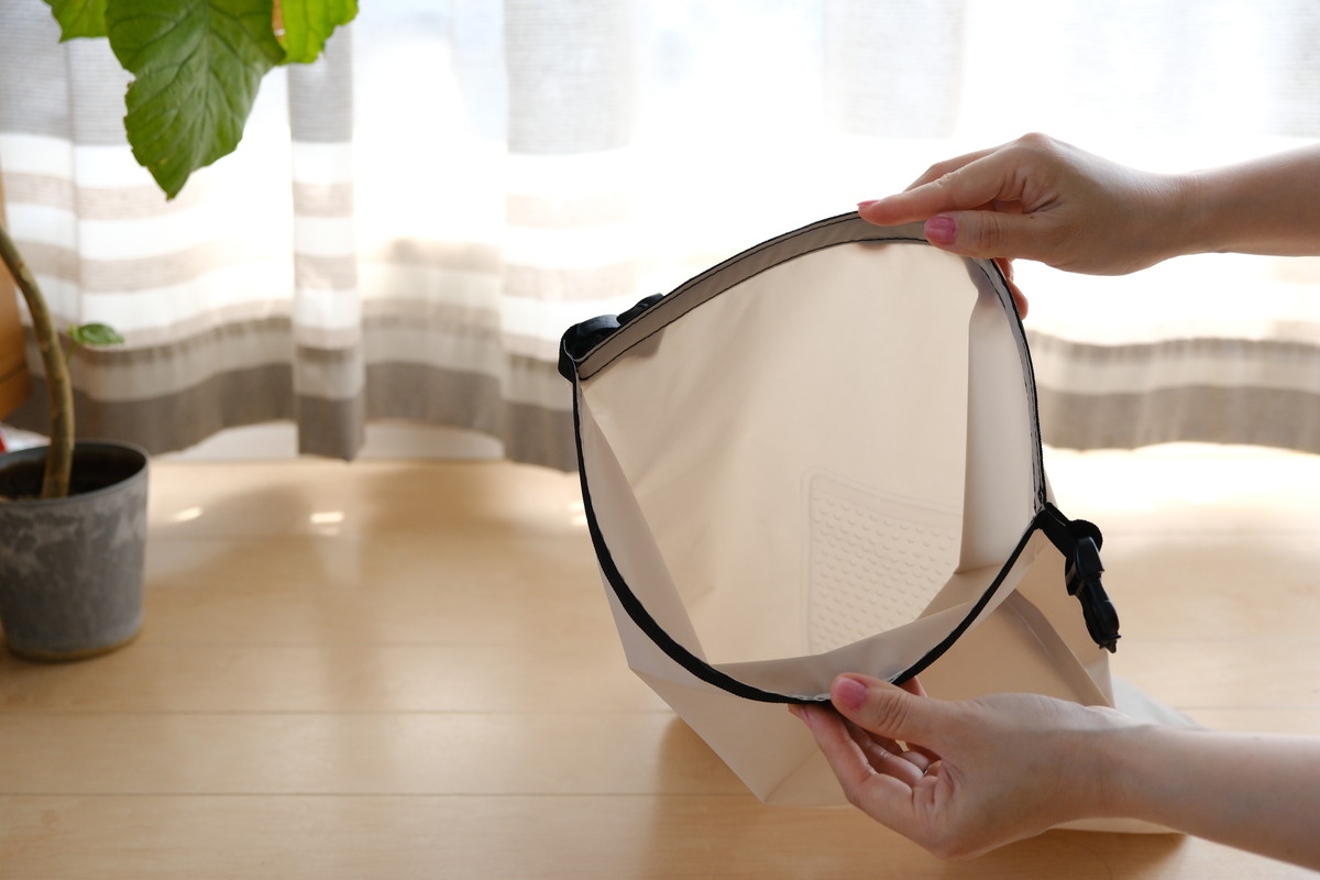 ❹DSCF7222ダイソー・ウォッシュバッグ7L