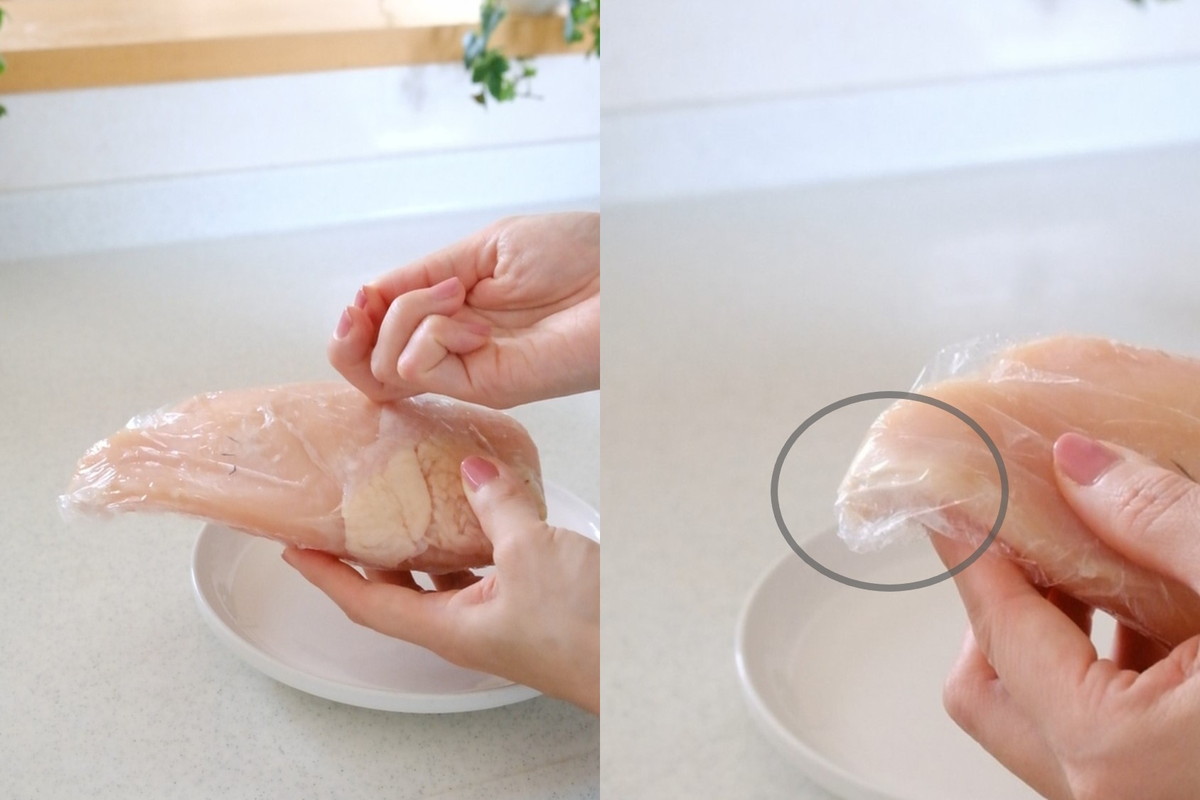 ❶ニトリ・1枚4役解凍プレート③