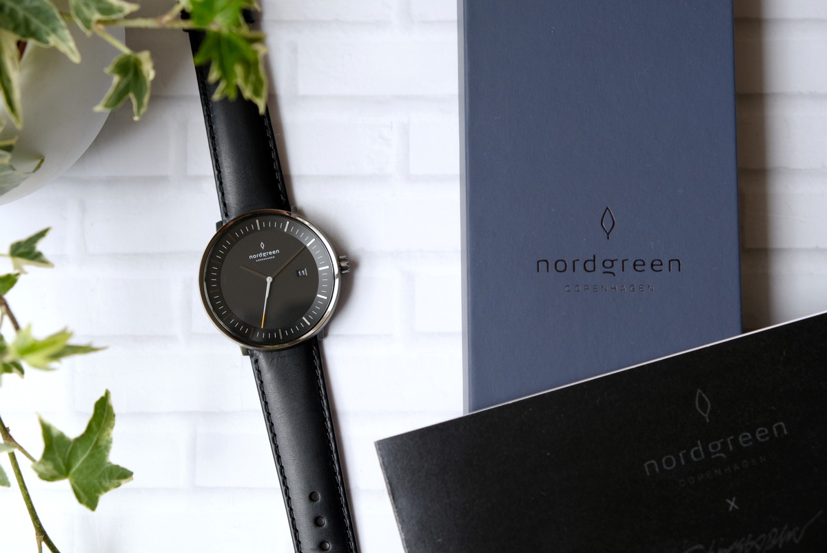 Nordgreen(ノードグリーン)・Philosopher・ブラック・ガンメタル・腕時計③