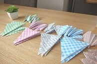 フラッグガーランド作り⑦