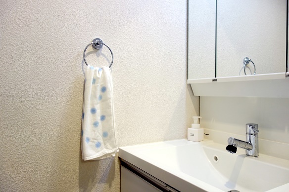 洗面台・フェイスタオル①