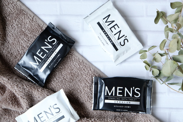 ダイソー・MEN'S 発泡入浴剤②