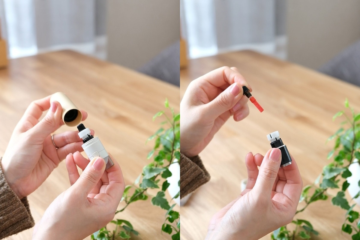 ❾シャチハタ・キャップレスホルダー②