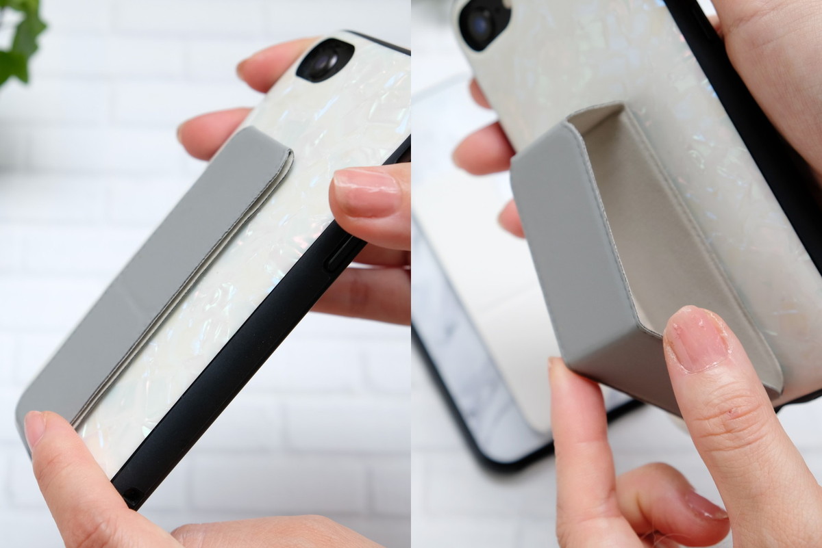 ❻4442③セリア・折りたたみスマホホルダー