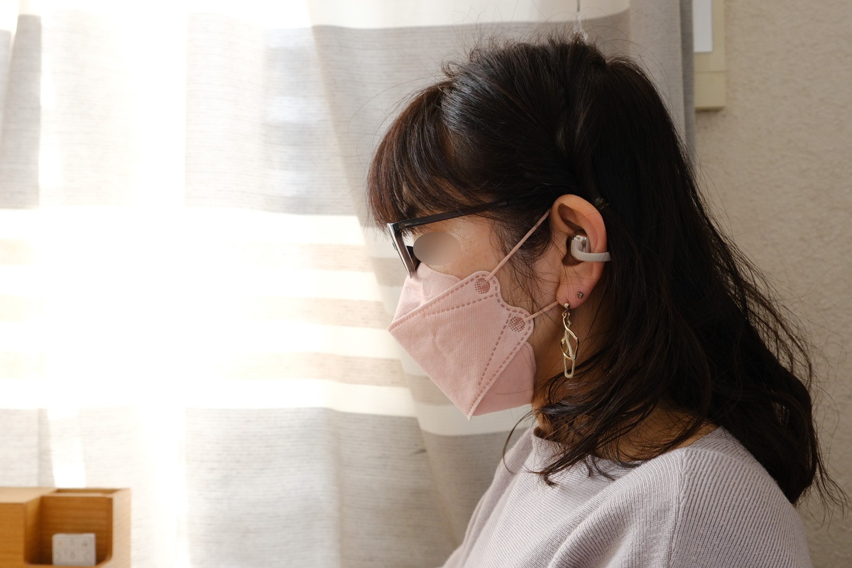 ❼DSCF0452c3②OpenDots ONEイヤーカフ式イヤホン