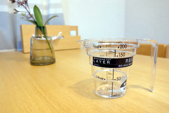 LAYER 段々計量カップ 200ml④