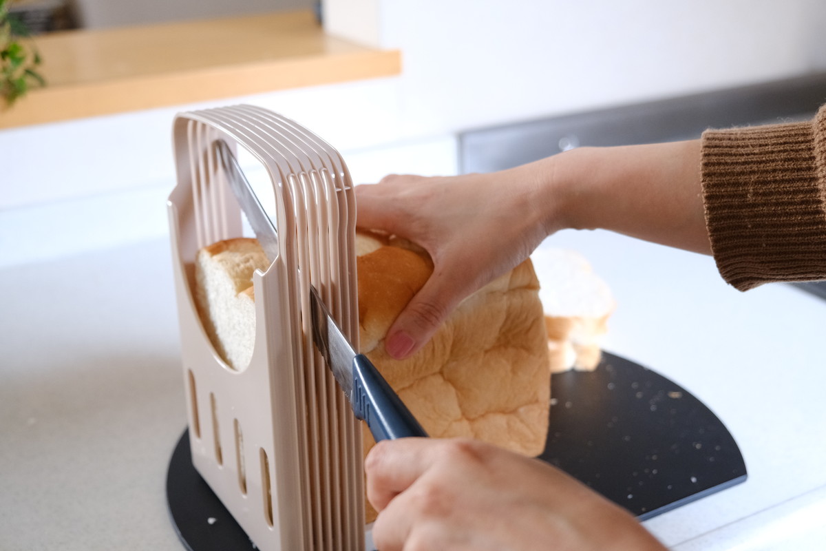 ❼DSCF0731ダイソー・食パンカットガイド