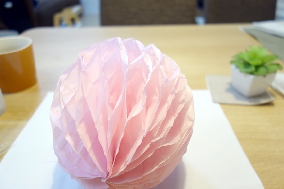 ハニカムボール作り①
