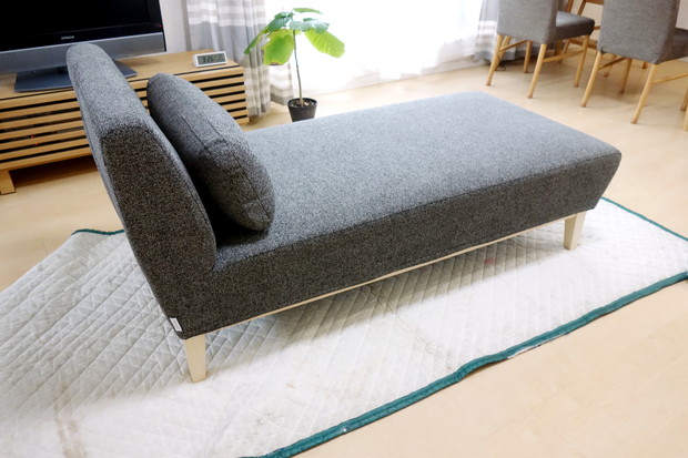 フランネルソファ・搬入風景①