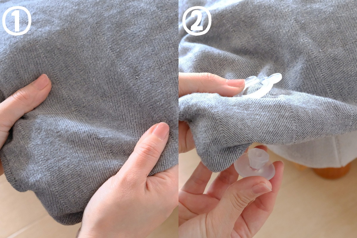 ❺7954④ダイソー・布団クリップ