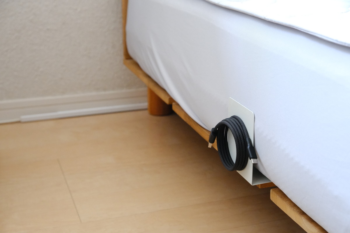 ❾DSCF7409ダイソー・くるくる収納マグネットケーブル