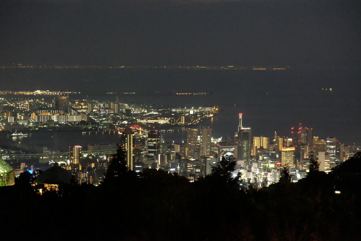 ❷DSCF9210布引ハーブ園・神戸夜景