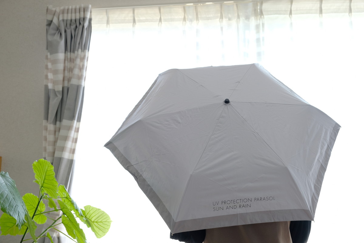 ❹1328②スリコ・晴雨兼用折畳傘ロゴバイカラー