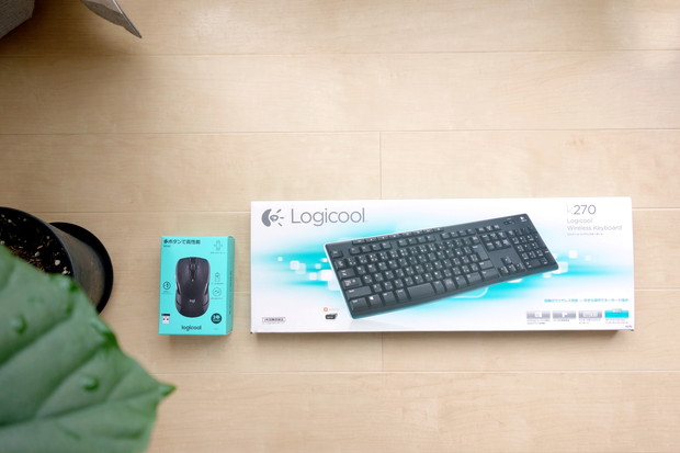 Logicool・ワイヤレスマウス&キーボード①