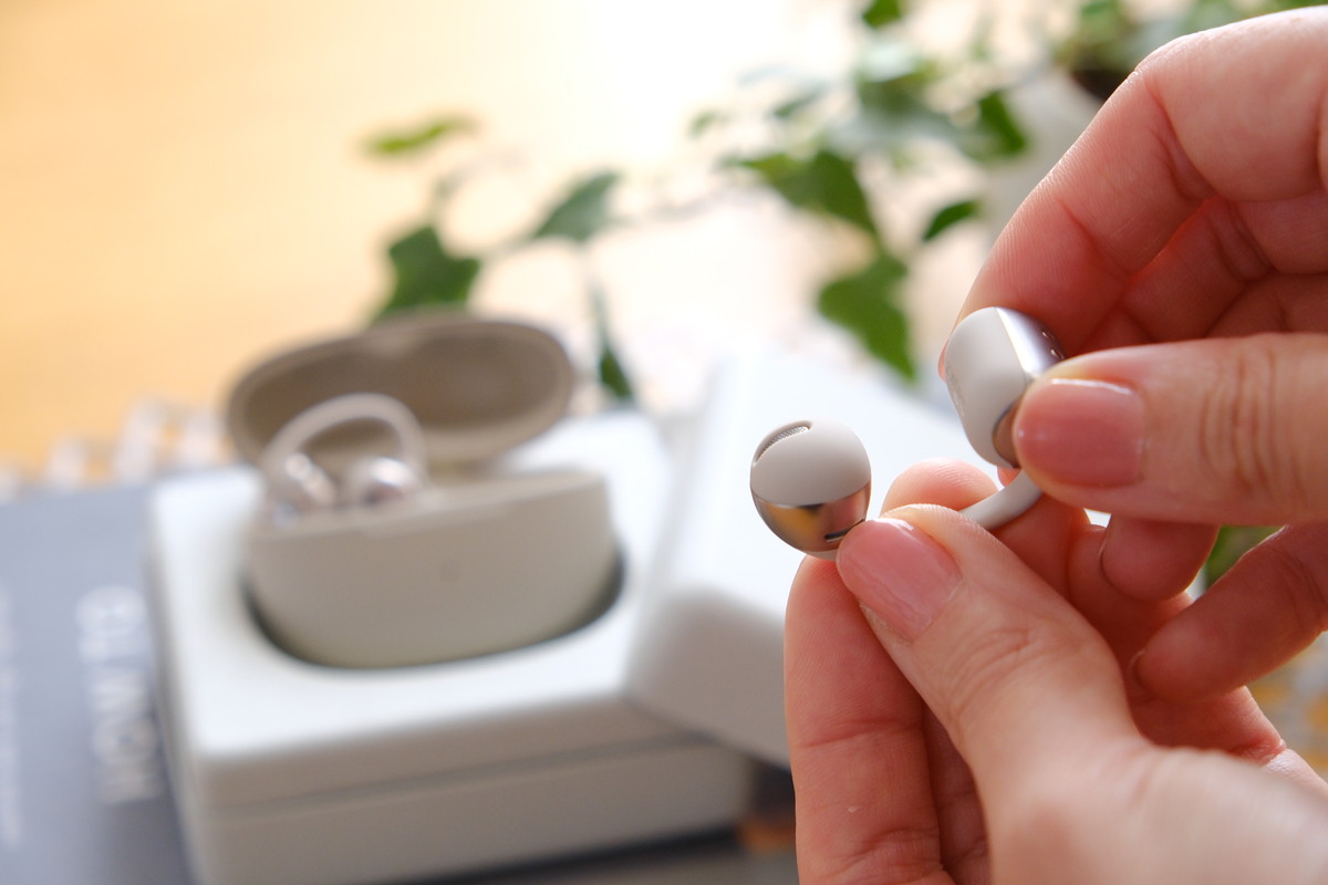 ❹DSCF0437OpenDots ONEイヤーカフ式イヤホン