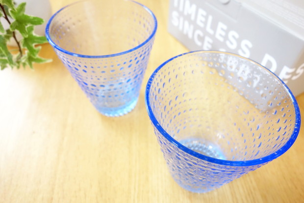 iittala・カステヘルミ・タンブラー・アクア②