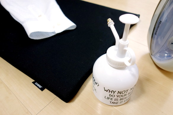 セリア・霧吹き フリーワード・アイロン①