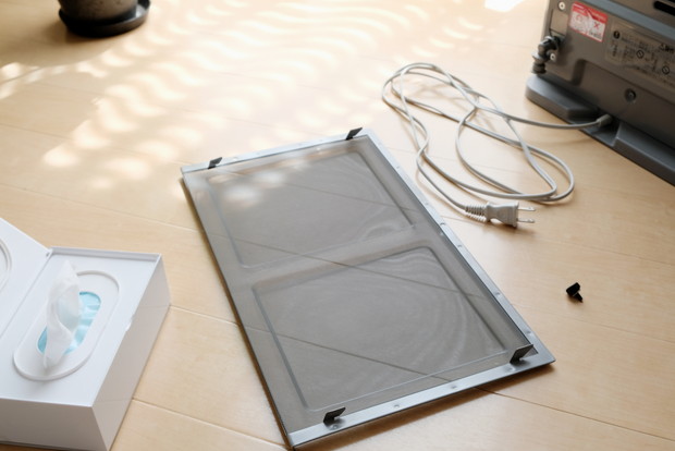 2019年・ガスファンヒーター掃除①