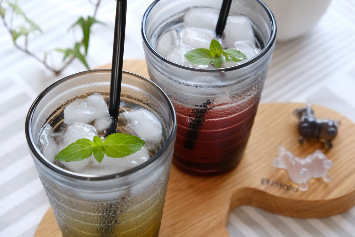 イッタラ・アアルト・タンブラー330ml・イオン・トップバリュ・飲む酢飲料②