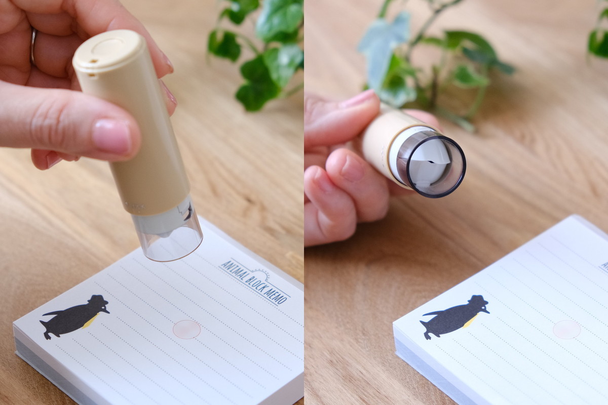 ❼DSCF1117③シャチハタ・キャップレスホルダー