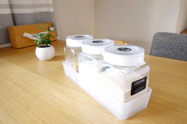 無印・PP整理ボックス×フレッシュロック①