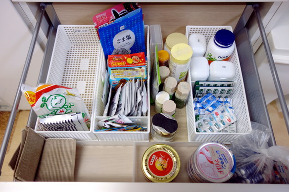 パモウナ・引出し・スパイス・乾物・粉物収納③