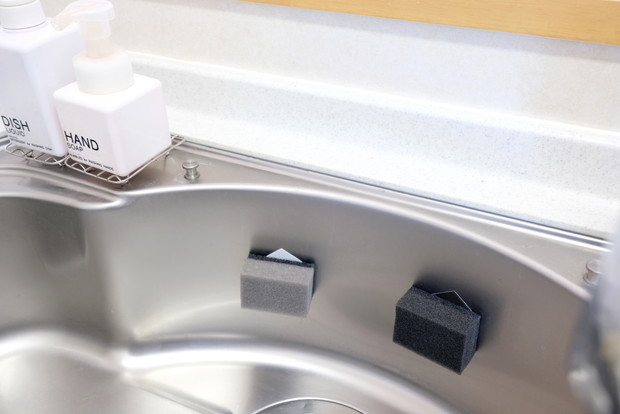 セリア・キッチンスポンジミニ・キッチン・シンク①