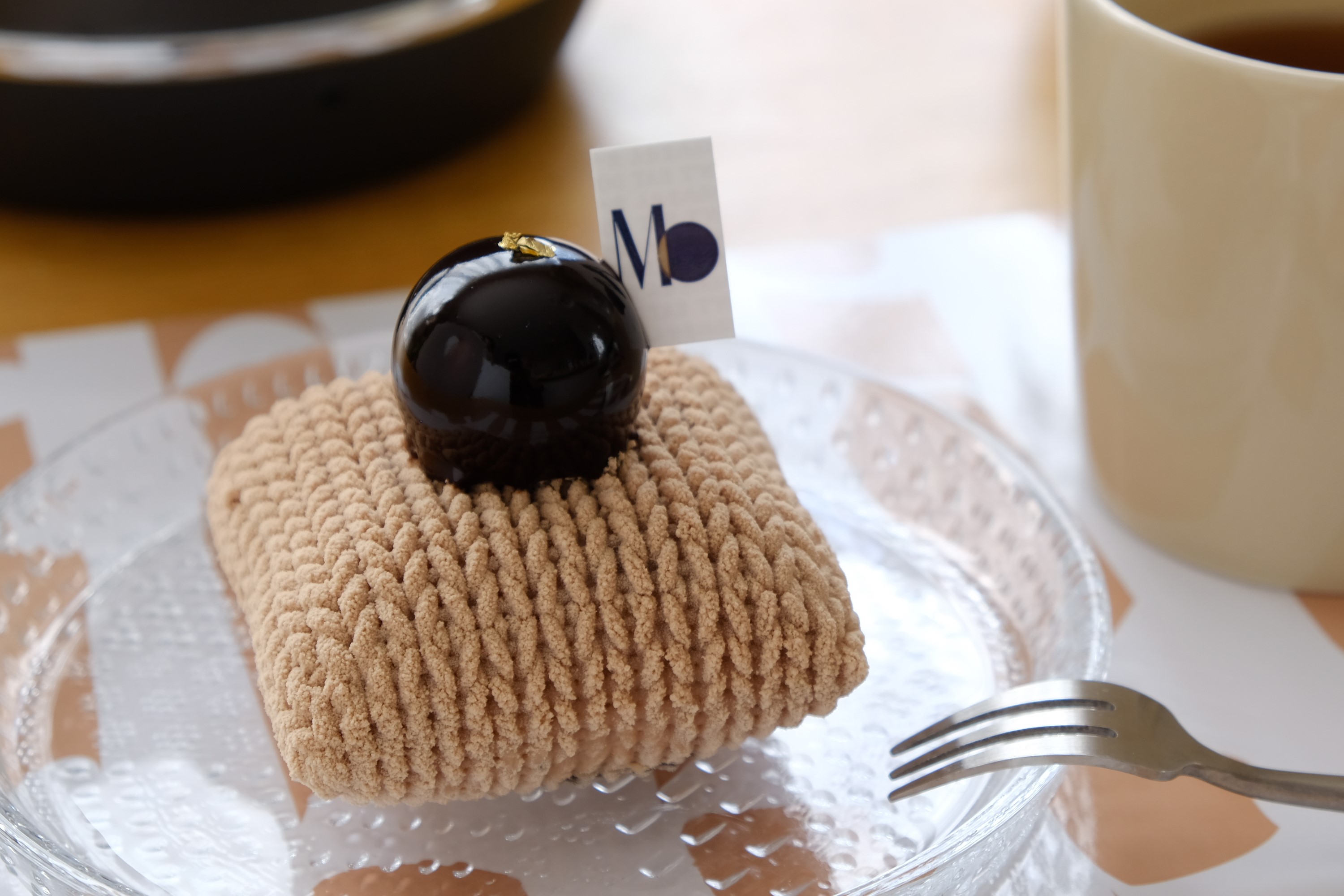 ❷4821c13Dプリンターケーキ・座布団モンブラン