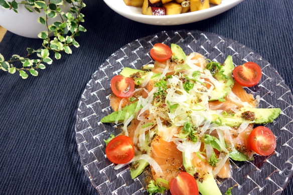 ナハトマン・ボサノバのサラダプレート＊洋にも和にも使える