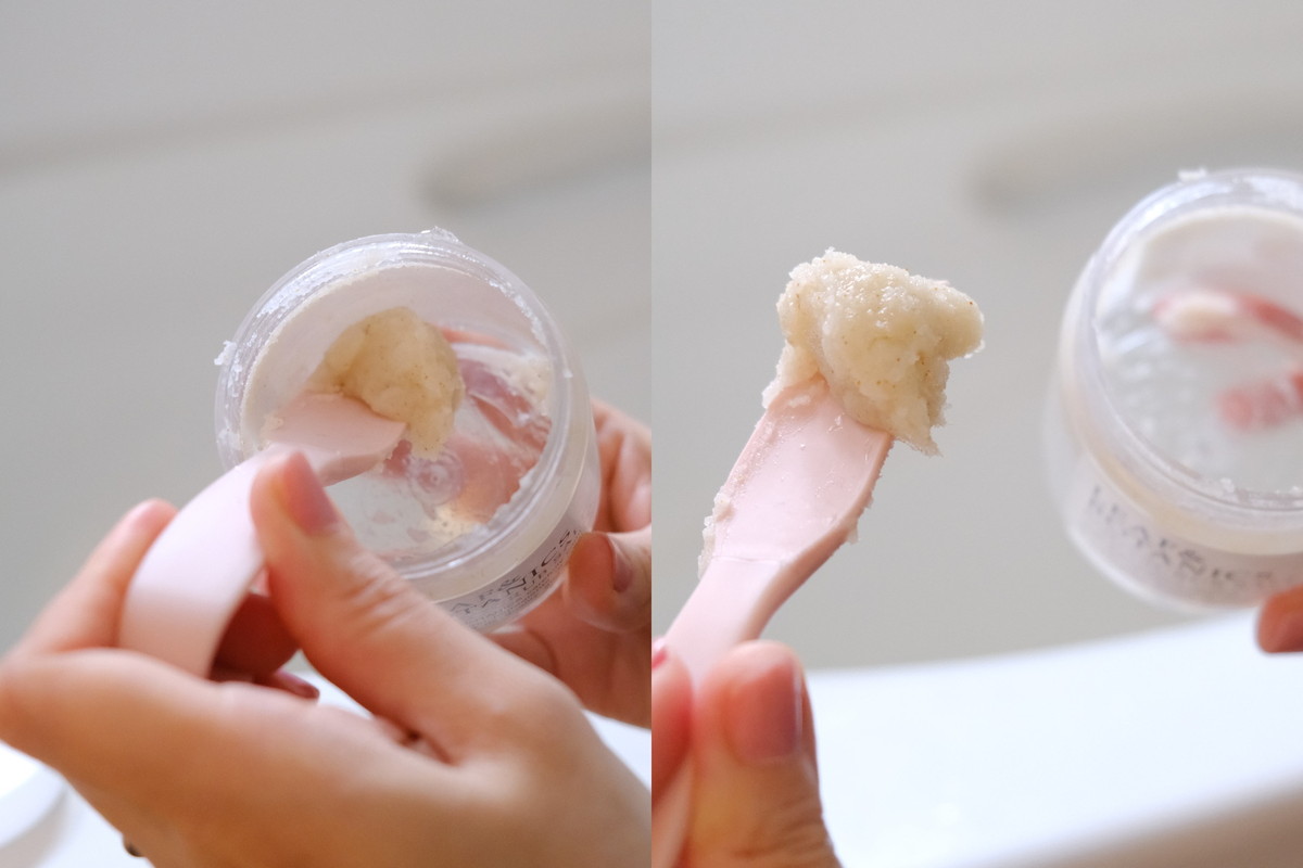 ❼DSCF7921②スルガ・トリートメントスクラブ用スプーン