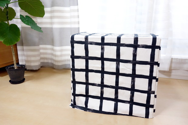 IKEA・DVARGBJORK ドヴェリビョルク 布地・お雛さま収納③