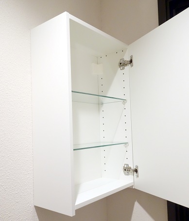 トイレ・IKEA・LILLÅNGENウォールキャビネット⑥