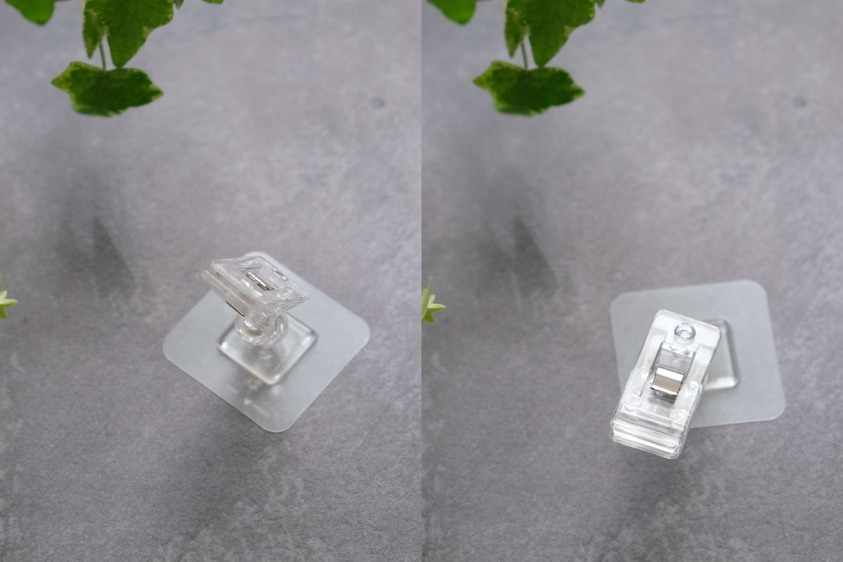 ❹7761③セリア・貼ってはがせるフィルムクリップ