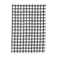 IKEA･DVÄRGBJÖRK 布地, ホワイト/ブラック①