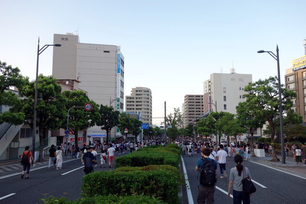 びわ湖大花火大会・歩行者天国