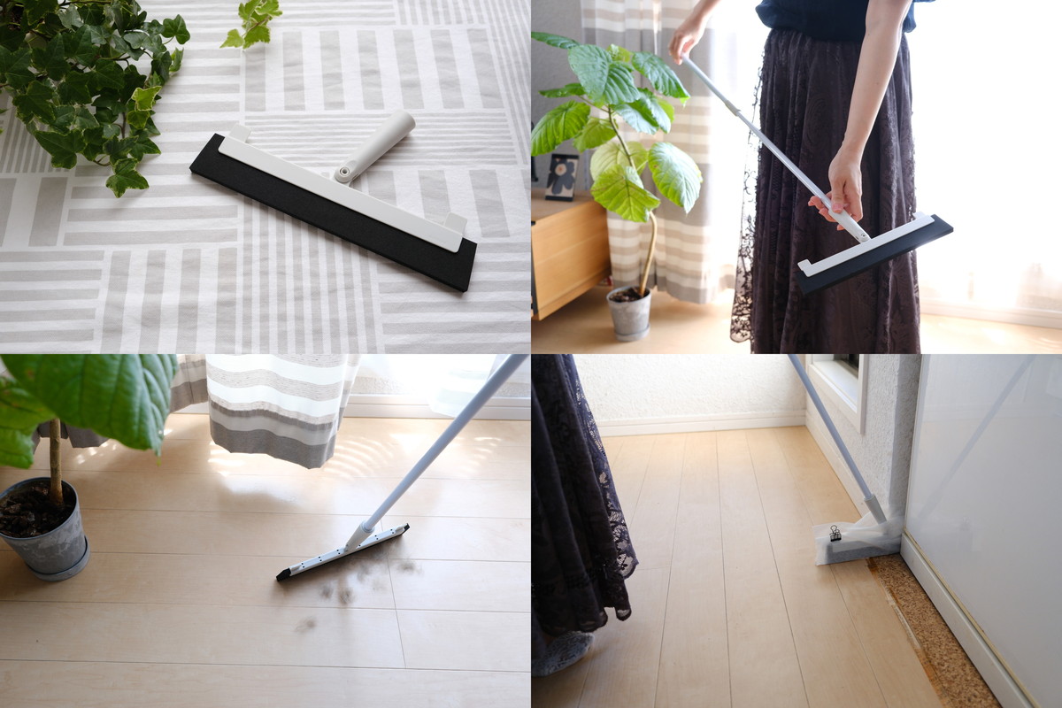 ⓫DSCF5818②[1]セリア・フロア ラバーほうき
