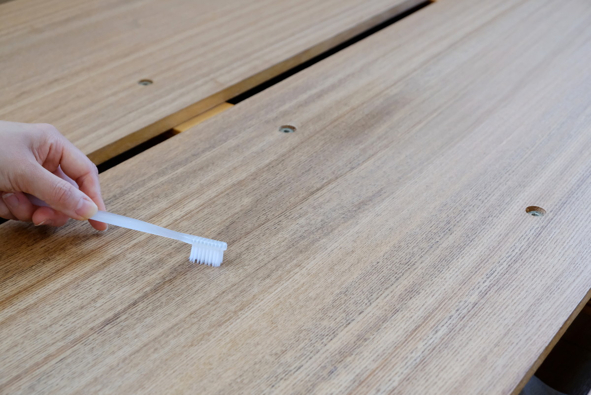 カビホワイト・ベッド・寝室⑤