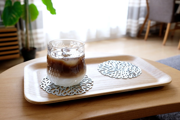 イッタラ・フルッタ・タンブラー・クリア・ツートンカフェオレ①