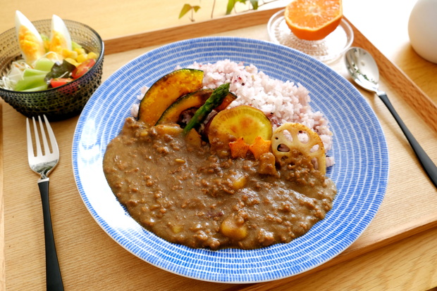 ARABIA・24h・アベック・26cm・焼き野菜カレー①