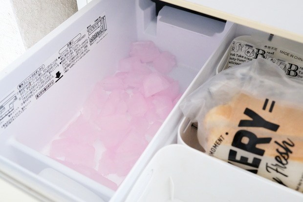ダイソー・氷クリーン・自動製氷機洗浄剤・冷凍庫①
