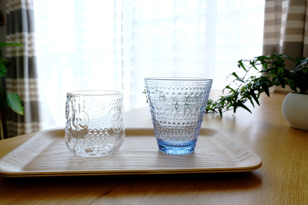 イッタラ・フルッタ・タンブラー・クリア・カステヘルミ・アクア①