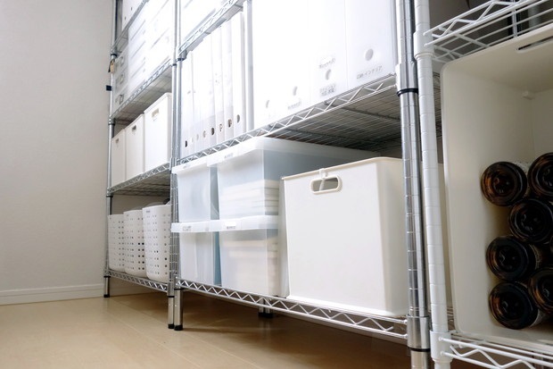 納戸・古紙収納・ニトリ・インボックス②