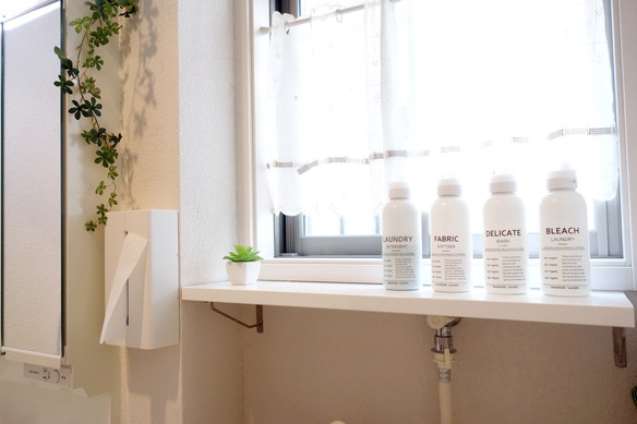 洗面所・洗濯機上棚③