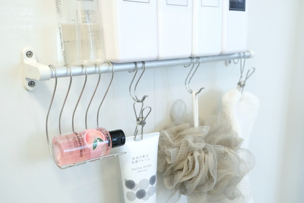 セリア・ハンギング　ステンレスソープホルダー・浴室①