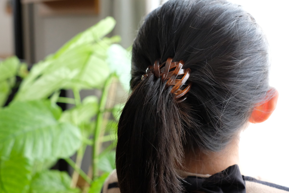 ❺6062ダイソー・ヘアクリップリング