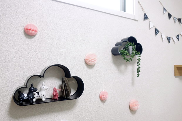 lovi・ラビット・キャンドゥ・ロディ・雲形シェルフ①