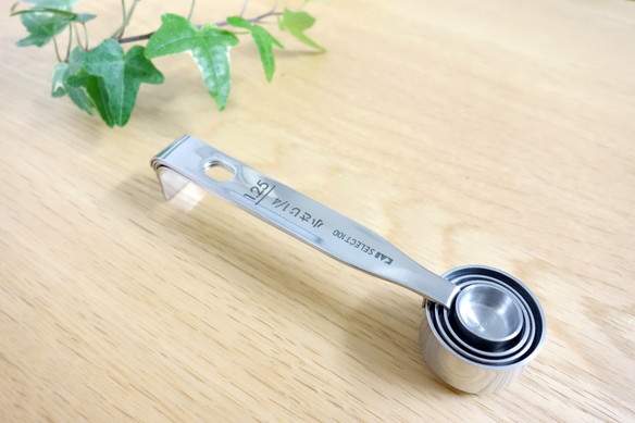 貝印のSELECT100 計量スプーン①